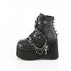 DemoniaCult - KERA68 Platform Boots - Black Product image